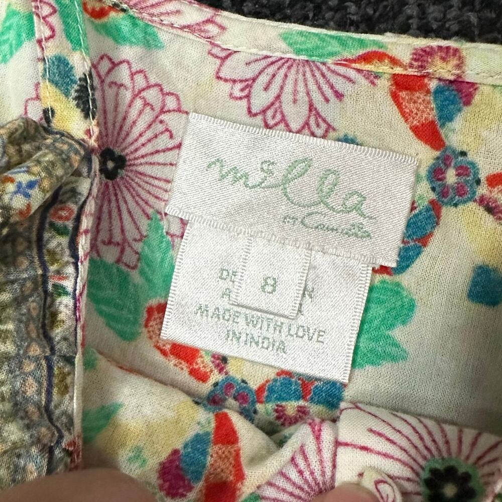 Floral Ruffled Sundress for Girls - Multicolor - Picture 4 of 7